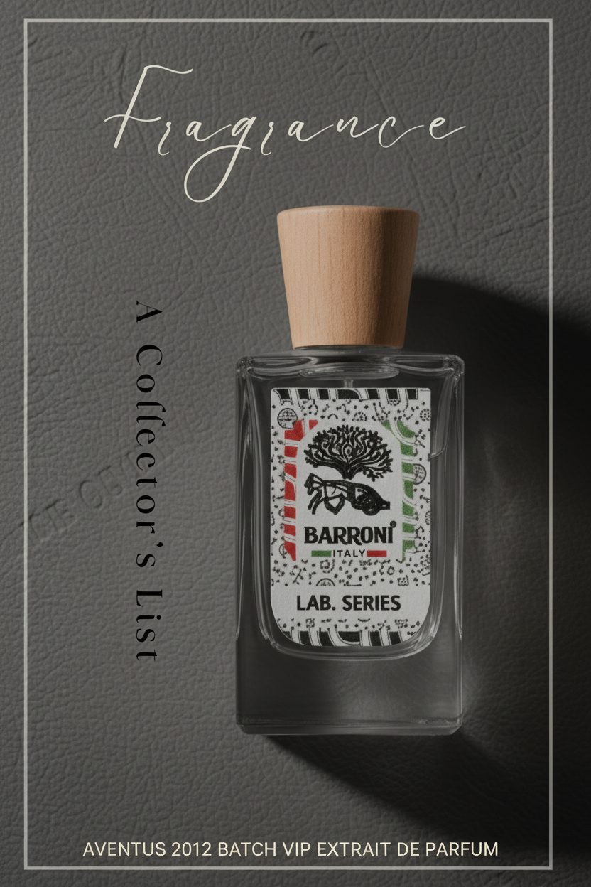 AVENTUS 2012 BATCH VIP EXTRAIT DE PARFUM - Barroni Profumo