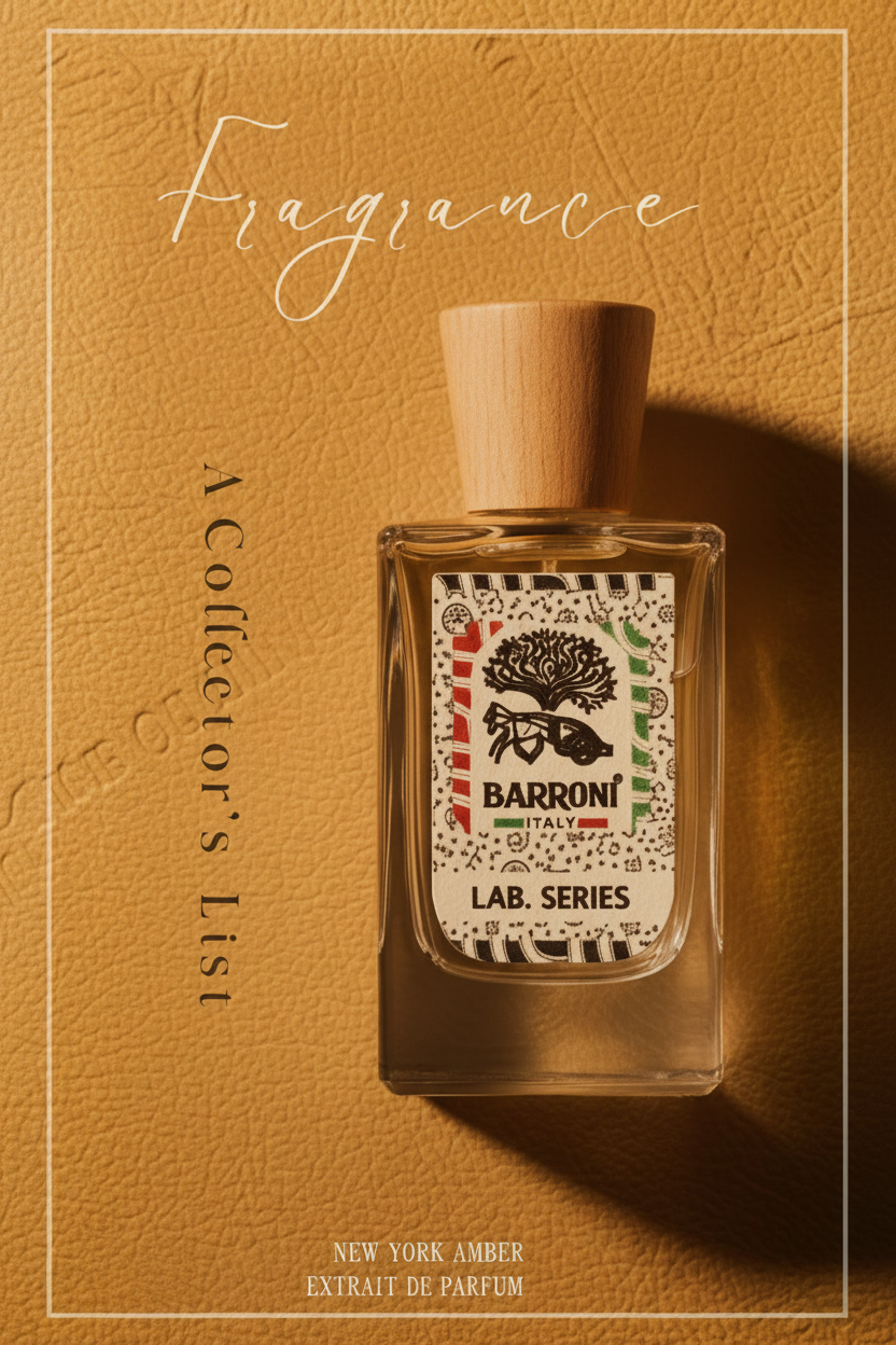 NEW YORK AMBER EXTRAIT DE PARFUM - Barroni Profumo
