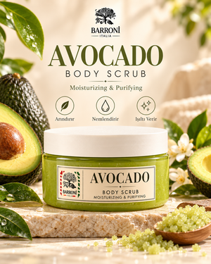 BARRONI AVOCADO Body Scrub kullanım ve ürün detayları