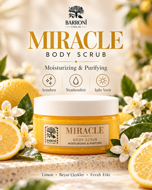 BARRONI MIRACLE Body Scrub tanıtım görseli