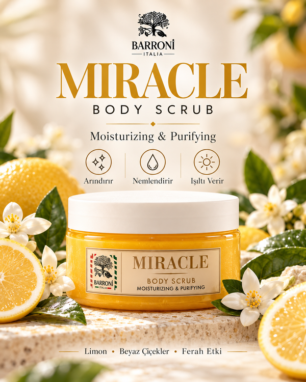 BARRONI MIRACLE Body Scrub tanıtım görseli