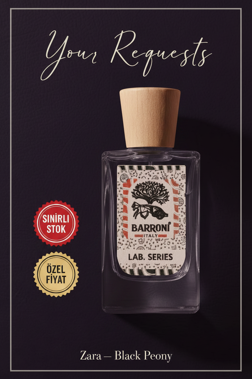 Zara — Black Peony Parfum 50ml